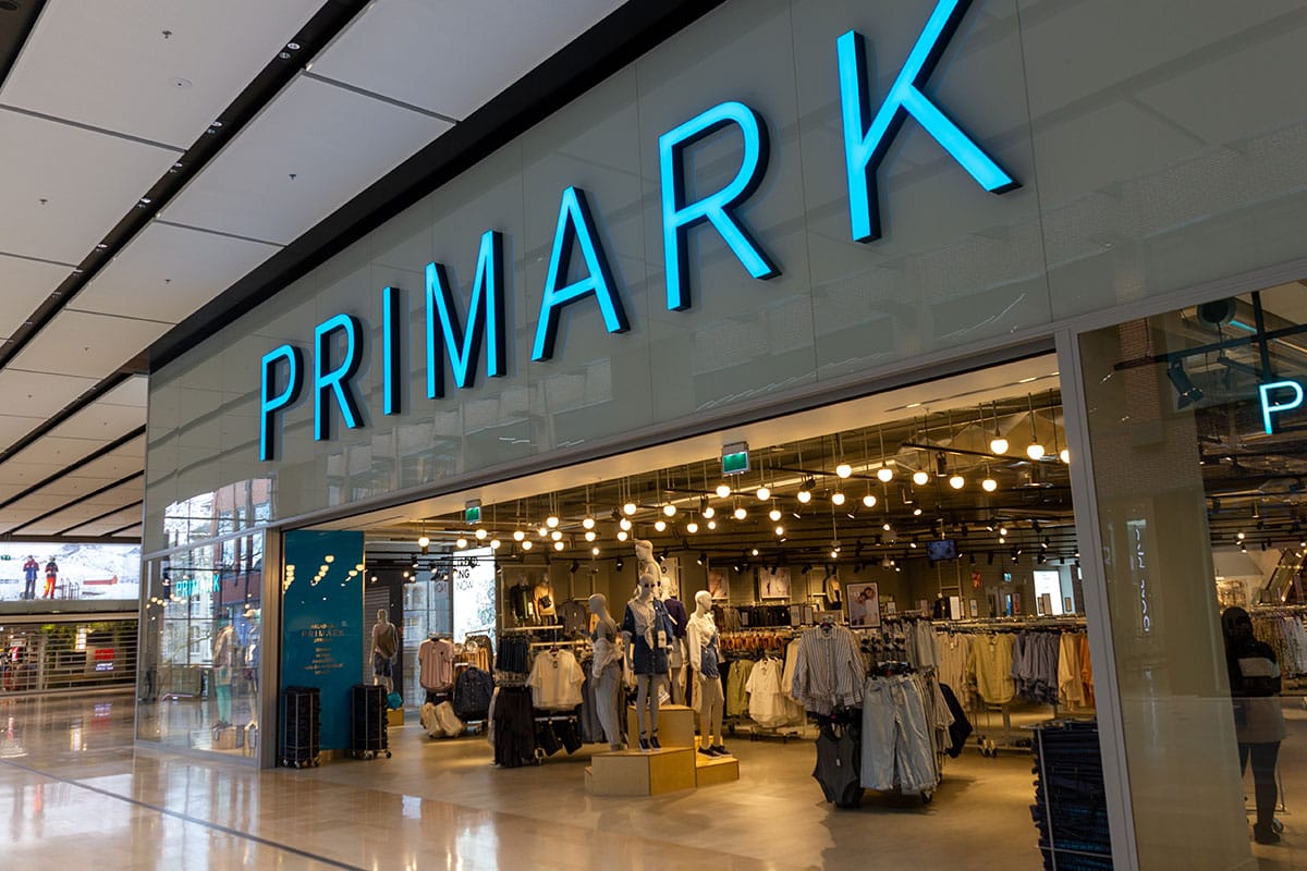 Le magasin Primark au centre commercial Odysseum à Montpellier