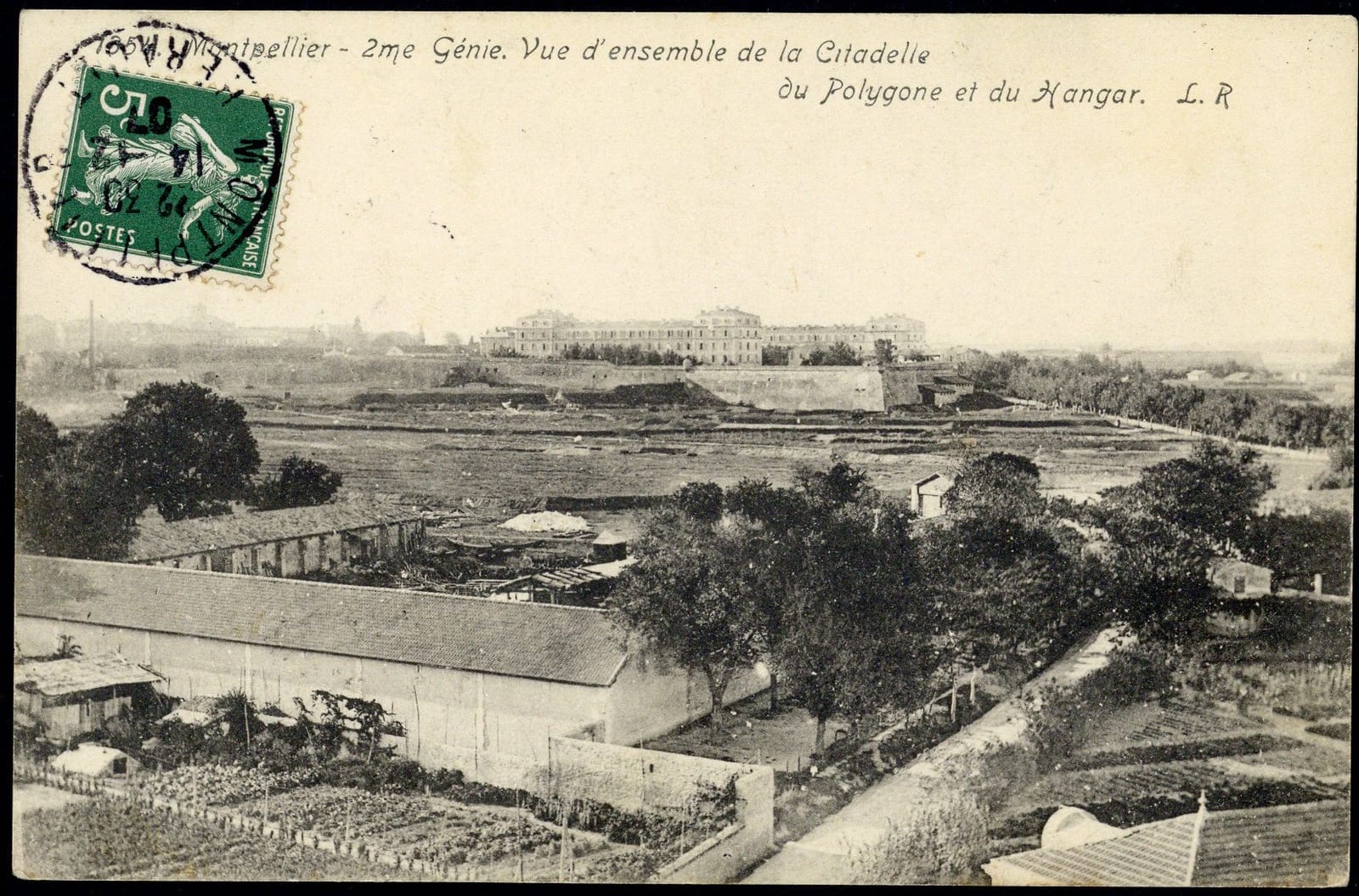 2ème Génie, Vue d'ensemble de la Citadelle du Polygone et du Hangar
