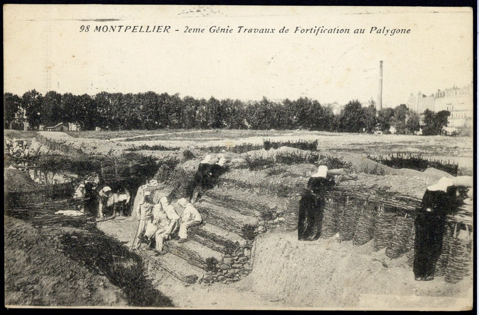 2éme Génie Travau x de Fortification au Polygone