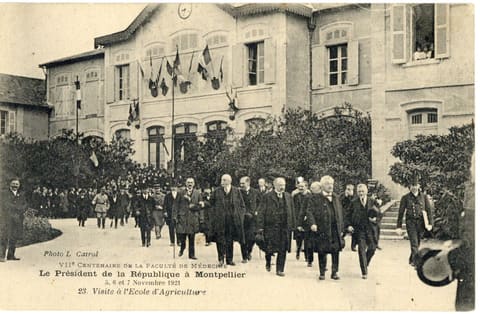 Le Président de la République à Montpellier