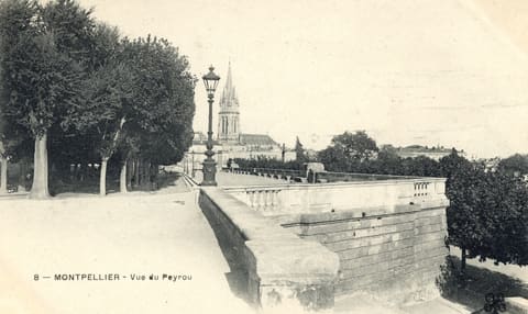Vue du Peyrou