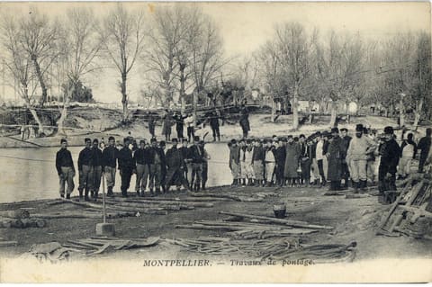 Travau x de pontage