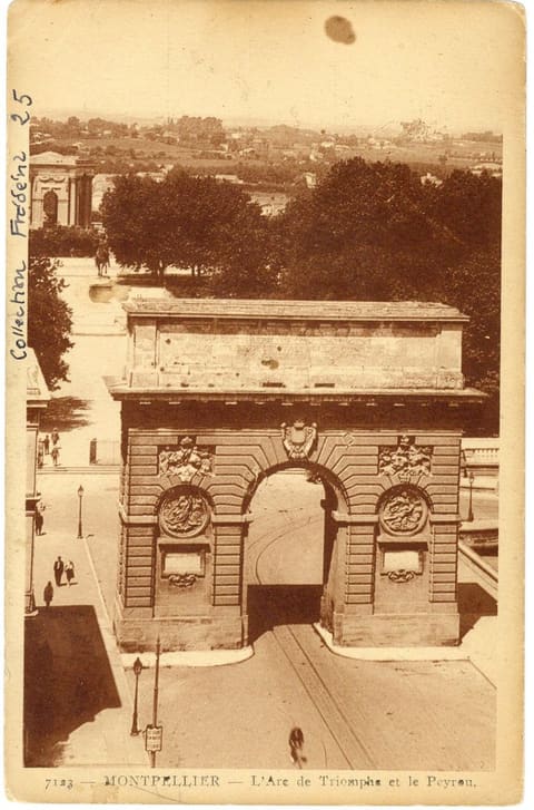 L'Arc de Triomphe et le Peyrou
