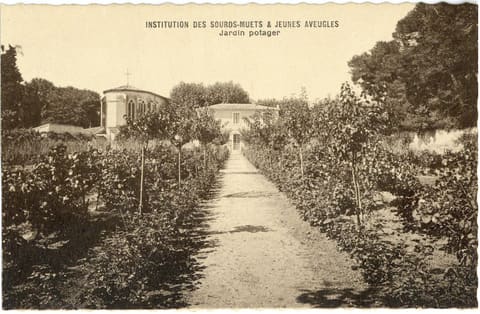 Institution des Sourds-Muets et Jeunes Aveugles, Jardin potager