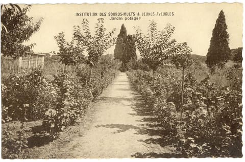 Institution des Sourds-Muets et Jeunes Aveugles, Jardin potager