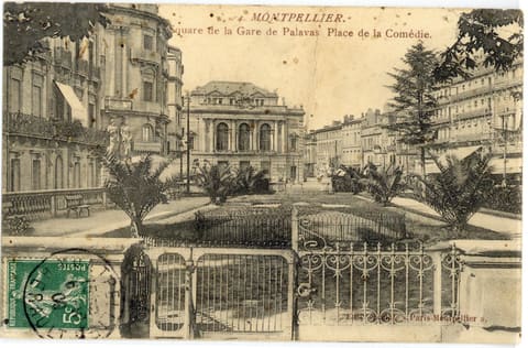 Square de la Gare de Palavas Place de la Comédie