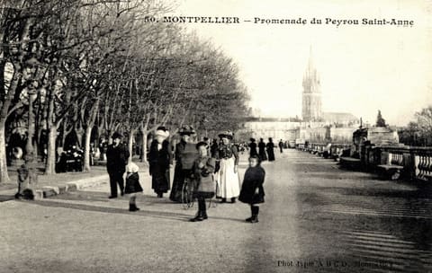 Promenade du Peyrou, Saint-Anne