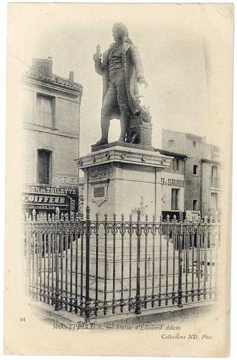 Statue d'Edouard Adam