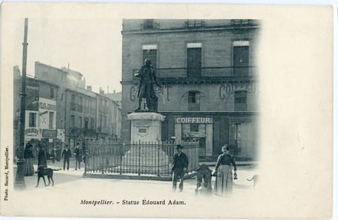 Statue Edouard Adam