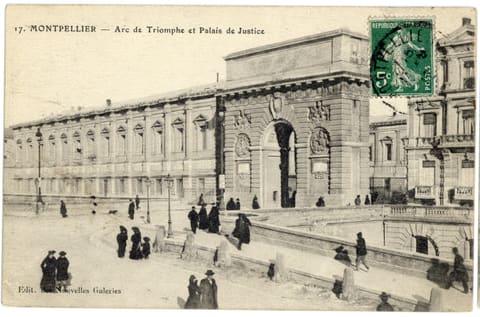 Arc de Triomphe et Palais de Justice