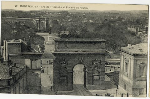 Arc de Triomphe et Plateau du Peyrou