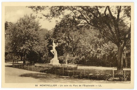 Un coin du Parc de l'Esplanade