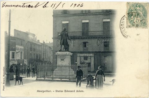 Statue Edouard Adam