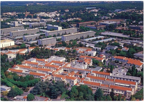 La Capitale du Languedoc, Montpellier, Hôpital Guy de Chauliac, Faculté des Sciences, Faculté de Lettres