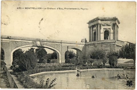 Le Château d'Eau, Promenade du Peyrou