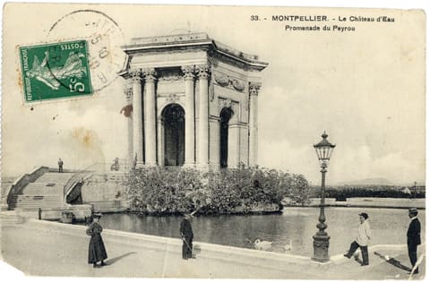 Le Château d'Eau, Promenade du Peyrou