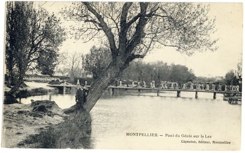 Pont du Génie sur le Lez