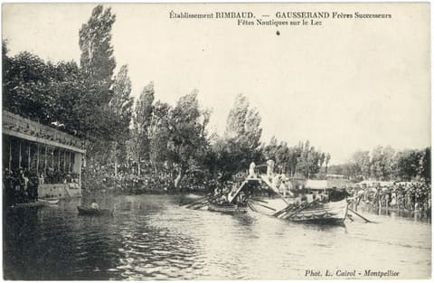Etablissement Rimbaud, Gausserand Frères Successeurs, Fêtes Nautiques sur le Lez