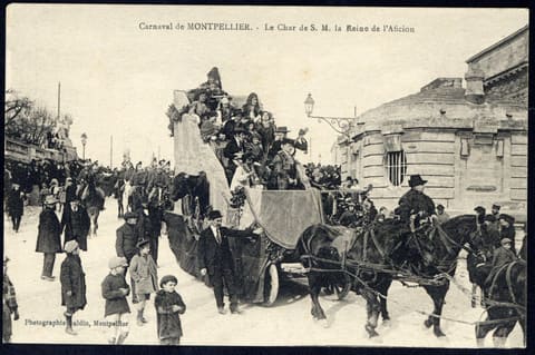 Carnaval de Montpellier, Le Char de Sa Majesté la Reine de l'Aficion