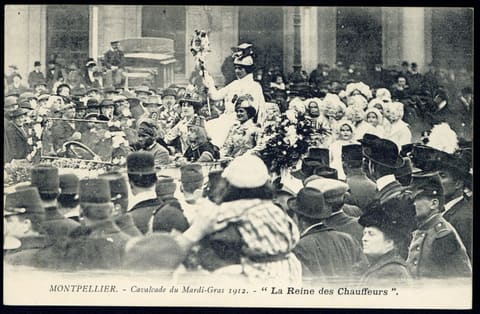 Carnaval du Mardi-Gras 1912, La Reine des Chauffeurs