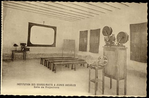 Institut des Sourds-Muets et Jeunes Aveugles, Salle de Projections