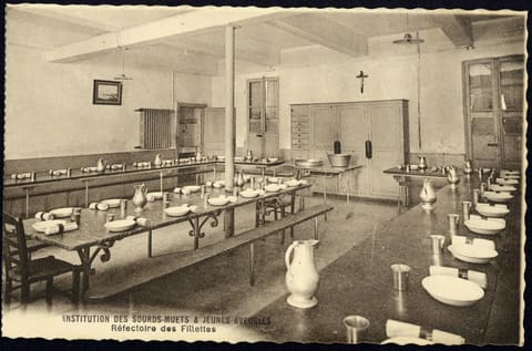 Institut des Sourds-Muets et Jeunes Aveugles, Refectoire des Fillettes