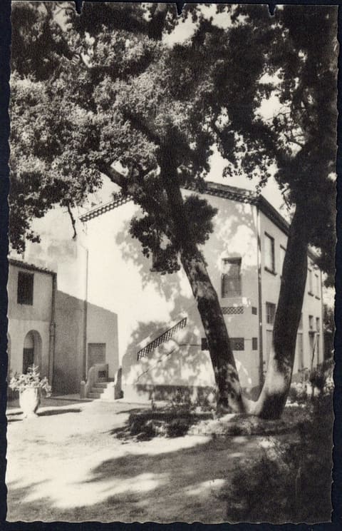 Préventorium de Grammont, La Cour d'entrée