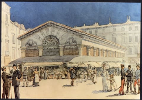 La Halle au x colonnes