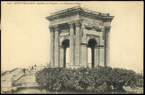 Jardins du Peyrou, Le Château d'Eau