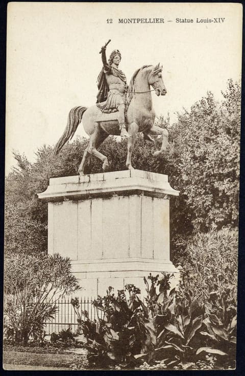 Statue Louis x IV