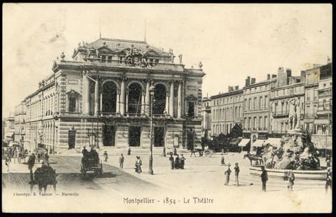 1854, La Théâtre