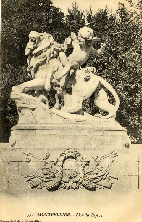 Lion du Peyrou