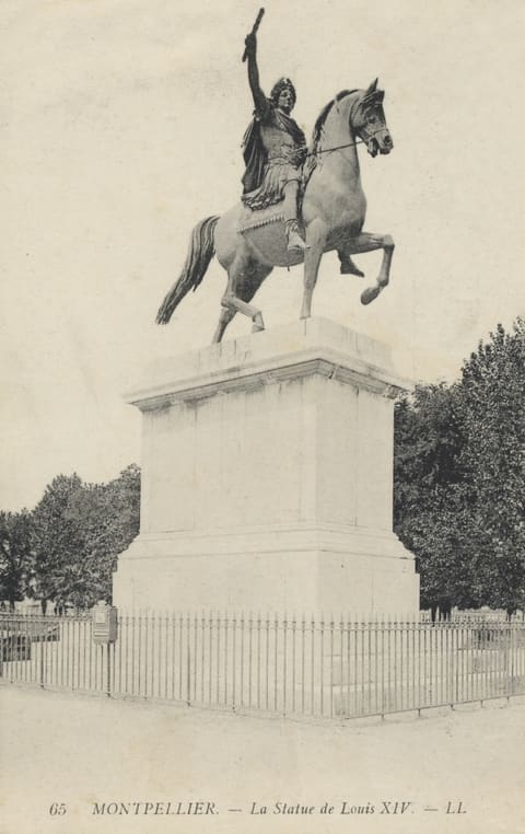 La Statue de Louis x IV