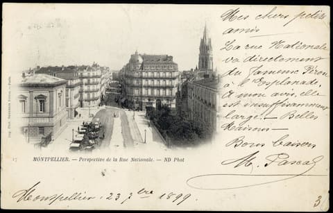Perspective de la Rue Nationale