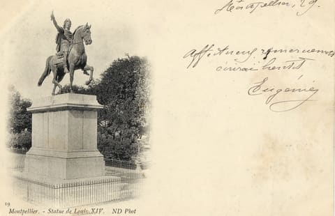 Statue de Louis x IV
