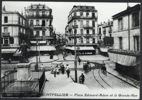 Place Edouard-Adam et la Grande-Rue