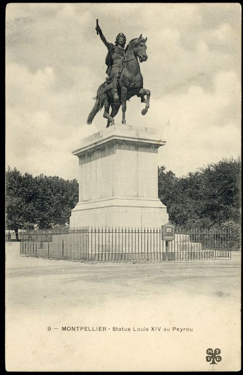 Statue Louis x IV au Peyrou