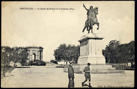 Le Cheval de Bronze et le Château d'Eau