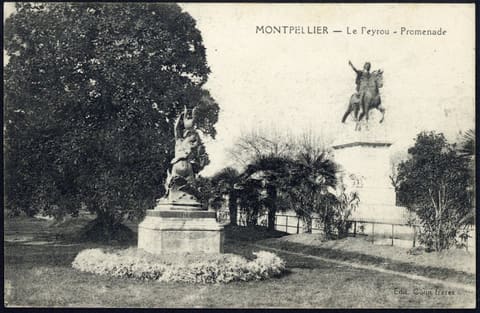 Le Peyrou, Promenade
