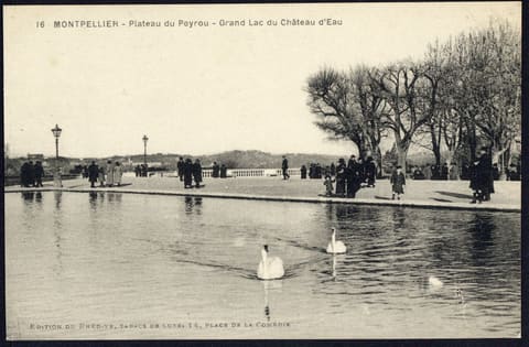 Plateau du Peyrou, Grand Lac du Château d'Eau