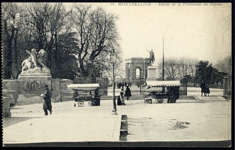 Entrée de la Promenade du Peyrou