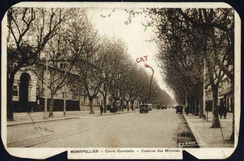 Cours Gambetta, Caserne des Minimes