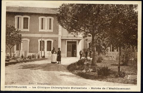 La Clinique Chirurgicale Mutualiste, Entrée de l'Etablissement