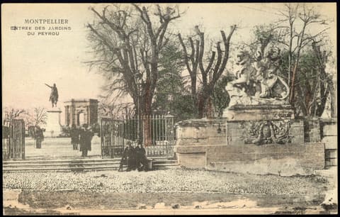 Entrée des Jardins du Peyrou