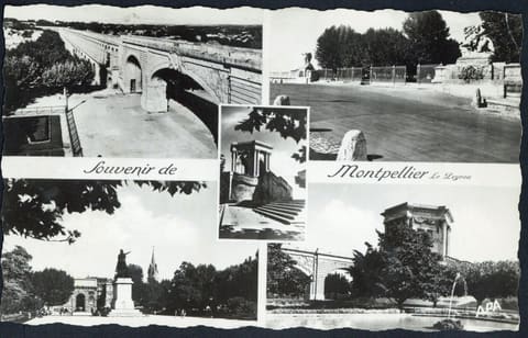 Souvenir de Montpellier, Le Peyrou