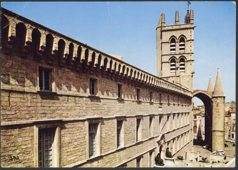 Hérault, La Faculté de Médecine et la Cathédrale Saint-Pierre