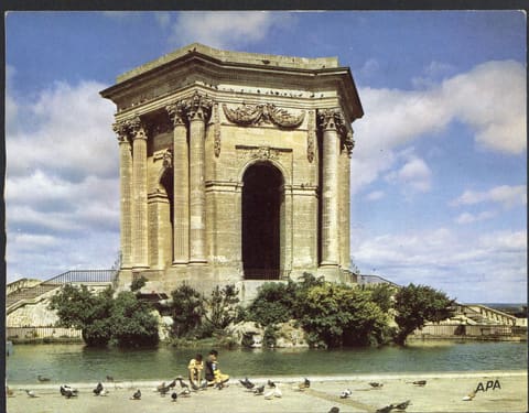 Hérault, Jardin du Peyrou, Le Château d'Eau
