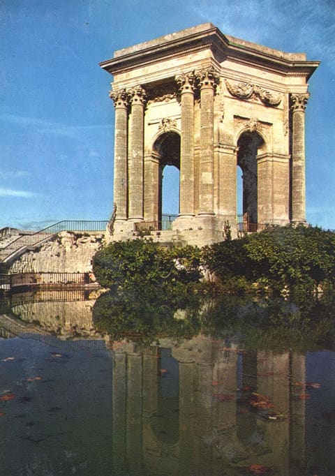 Bassin et jardin du Peyrou
