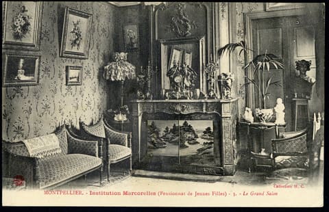 Institution Marcorelles, Pensionnat de jeunes filles, Le Grand Salon