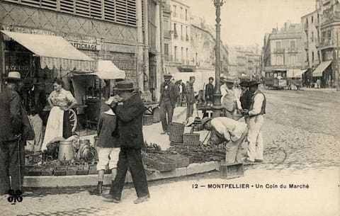 Un coin du Marché